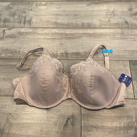 NWT- Playtex Secrets Beautiful LIft With Embroidery Underwire Bra, Size 44DDD - Picture 4 of 11